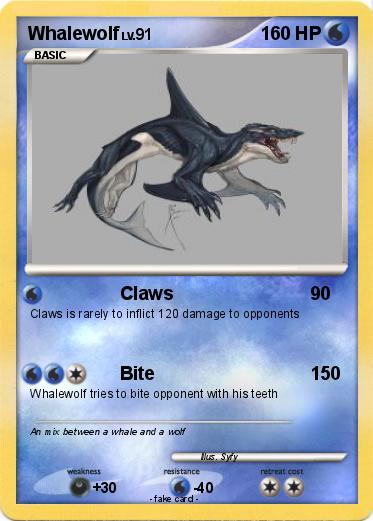 Pokemon Whalewolf
