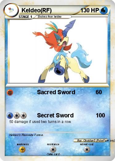 Pokemon Keldeo(RF)