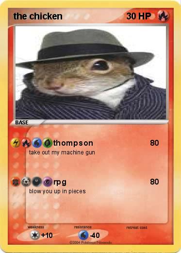 Pokemon the chicken
