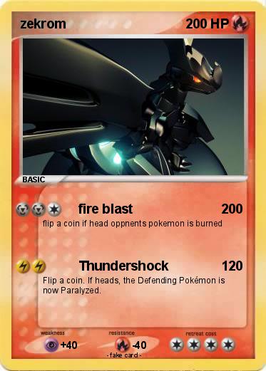 Pokemon zekrom