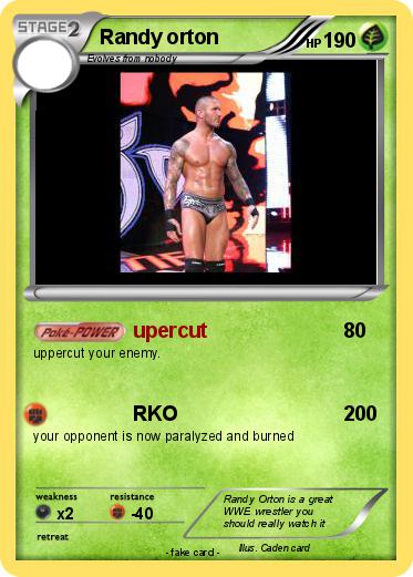 Pokemon Randy orton