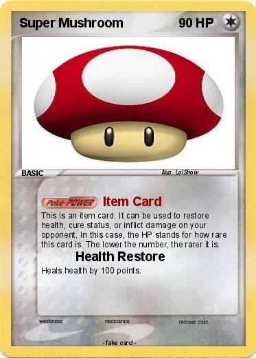 Pokemon Super Mushroom