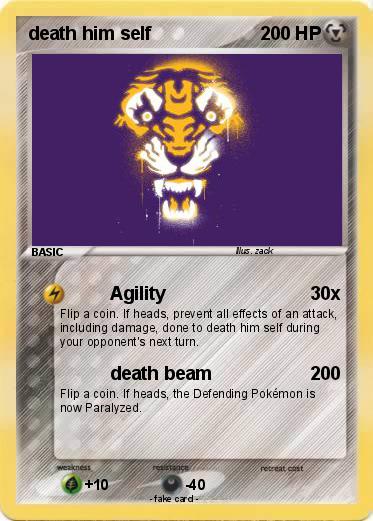 Pokemon death him self