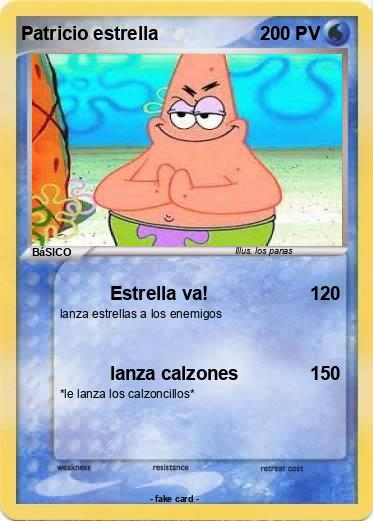 Pokemon Patricio estrella