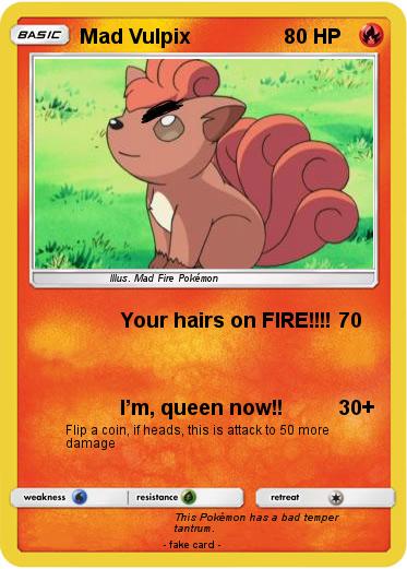 Pokemon Mad Vulpix