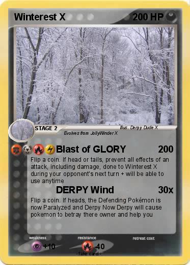 Pokemon Winterest X
