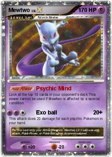Pokemon Mewtwo