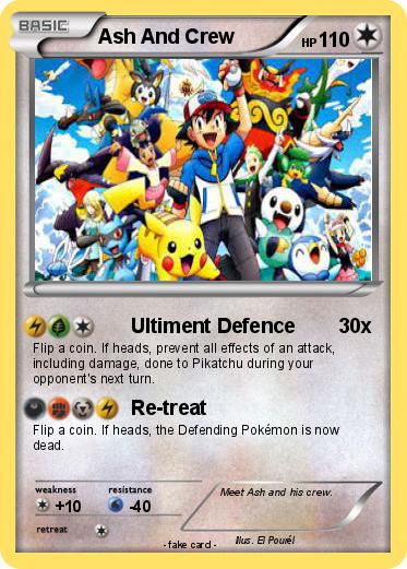 Pokemon Ash And Crew