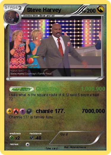 Pokemon Steve Harvey