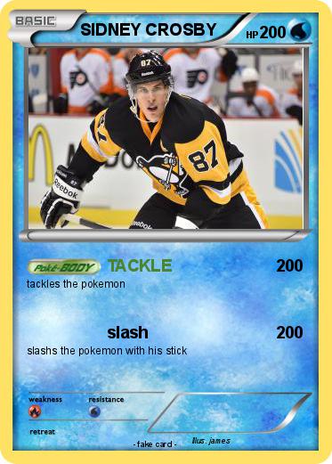 Pokemon SIDNEY CROSBY
