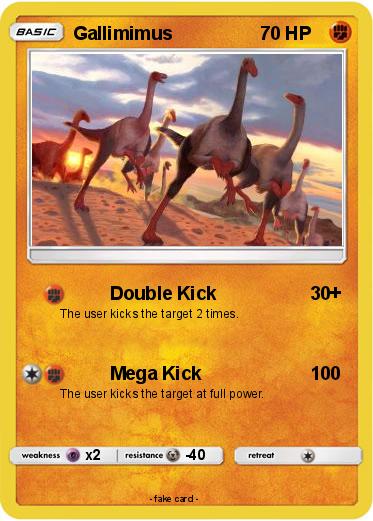 Pokemon Gallimimus