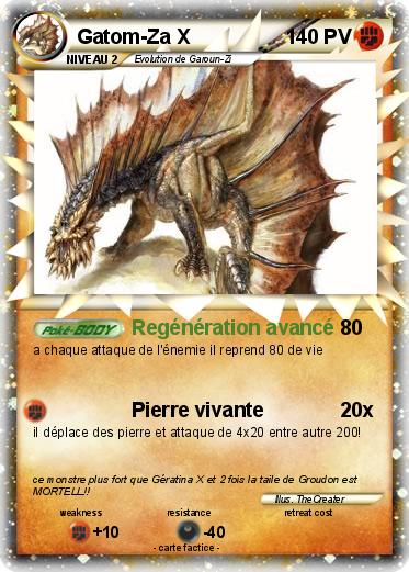 Pokemon Gatom-Za X