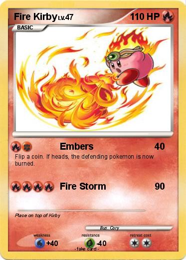 Pokemon Fire Kirby