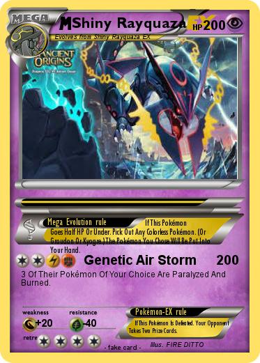 Pokemon Shiny Rayquaza