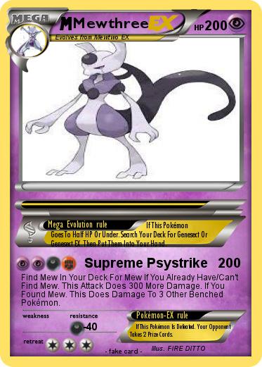 Pokemon Mewthree