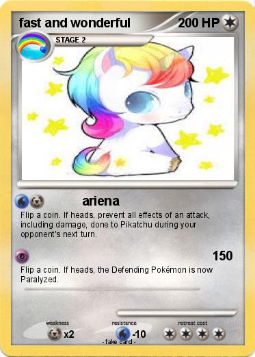 Pokemon fast and wonderful
