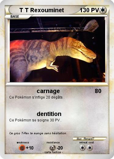 Pokemon T T Rexouminet