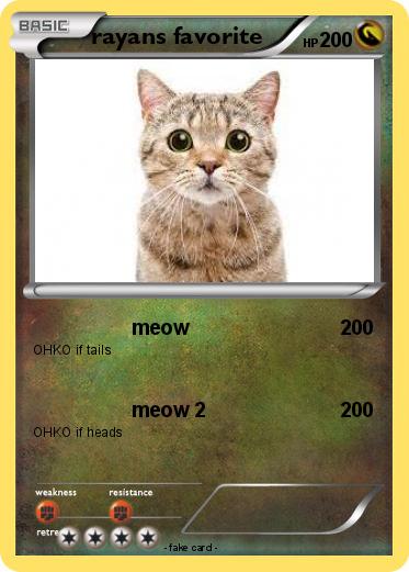 Pokemon rayans favorite