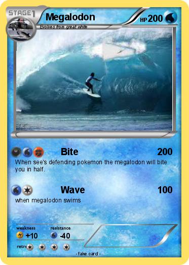 Pokemon Megalodon