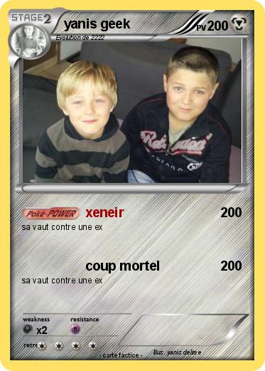 Pokemon yanis geek