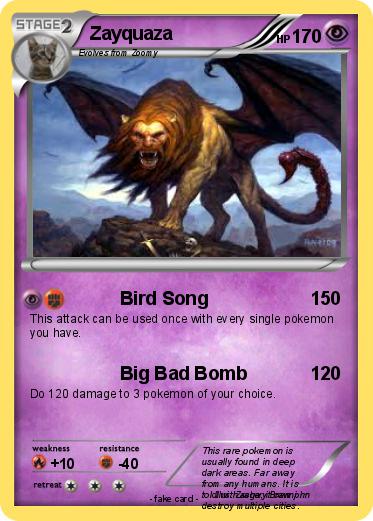 Pokemon Zayquaza