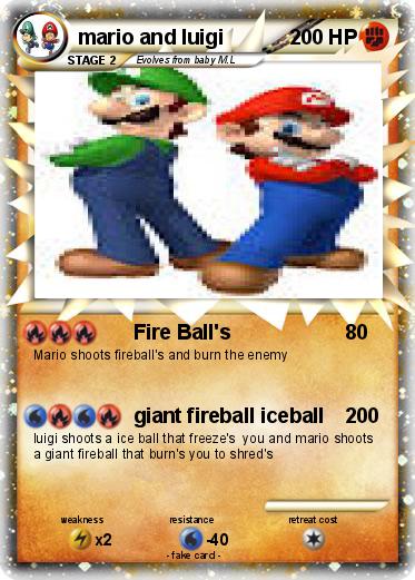 Pokemon mario and luigi