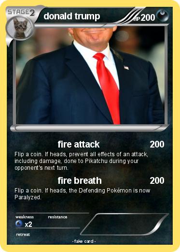 Pokemon donald trump