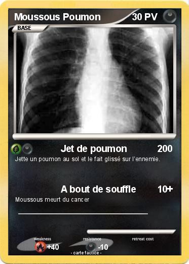 Pokemon Moussous Poumon