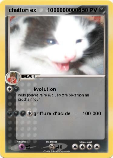 Pokemon chatton ex       10000000000                                                                  