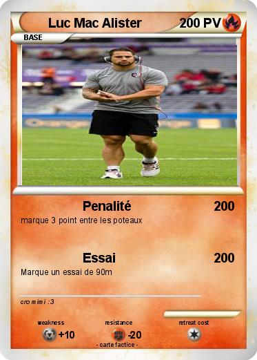 Pokemon Luc Mac Alister
