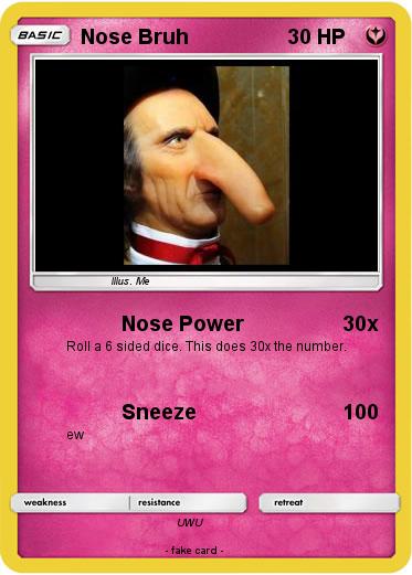 Pokemon Nose Bruh