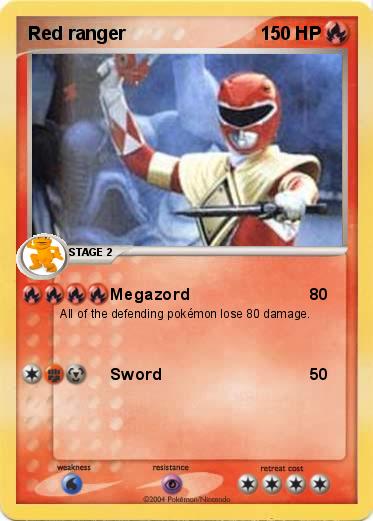 Pokemon Red ranger