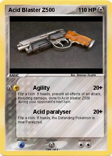 Pokemon Acid Blaster Z500