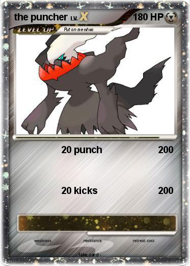 Pokemon the puncher