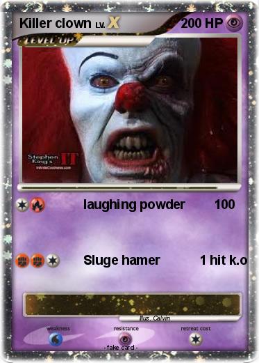 Pokemon Killer clown