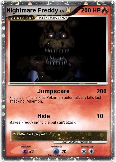 Pokemon Nightmare Freddy