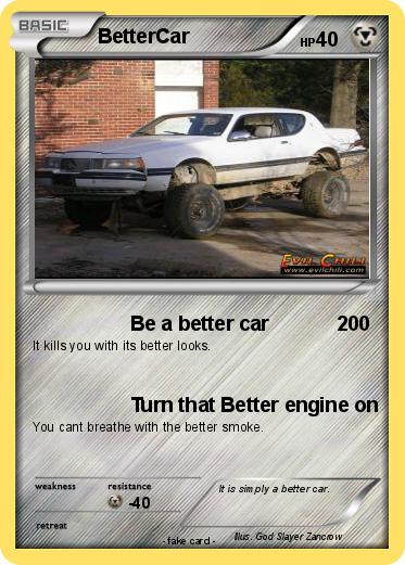 Pokemon BetterCar