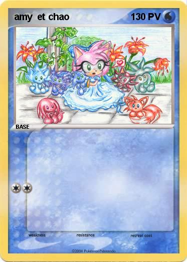 Pokemon amy  et chao
