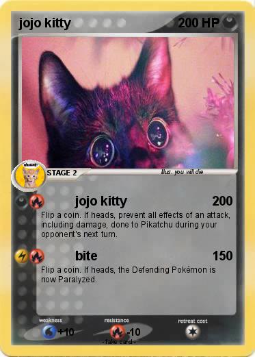 Pokemon jojo kitty