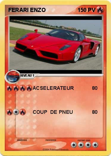 Pokemon FERARI ENZO