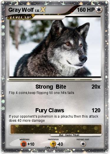 Pokemon Gray Wolf