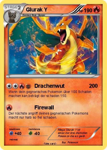 Pokemon Glurak Y