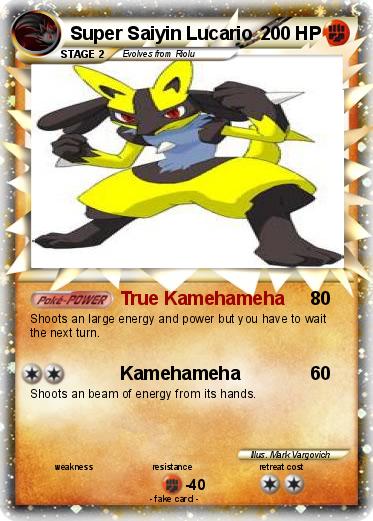 Pokemon Super Saiyin Lucario