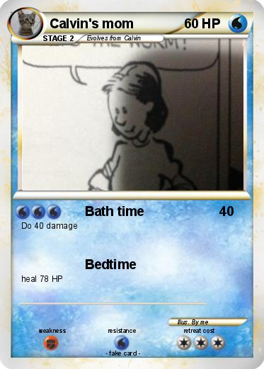 Pokemon Calvin's mom