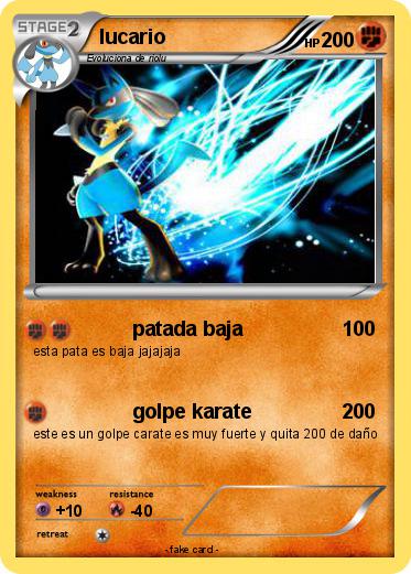 Pokemon lucario