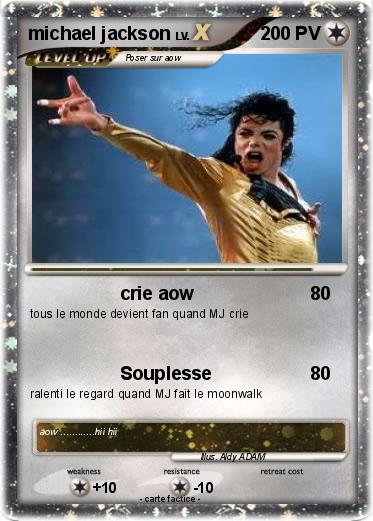 Pokemon michael jackson