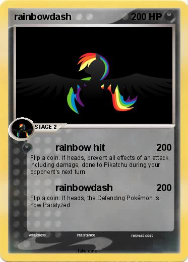 Pokemon rainbowdash