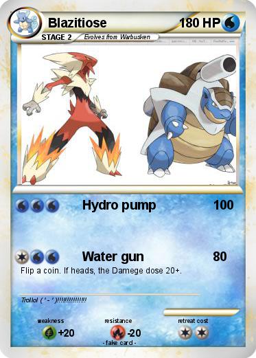 Pokemon Blazitiose