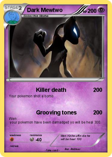 Pokemon Dark Mewtwo