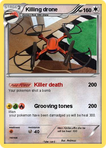 Pokemon Killing drone